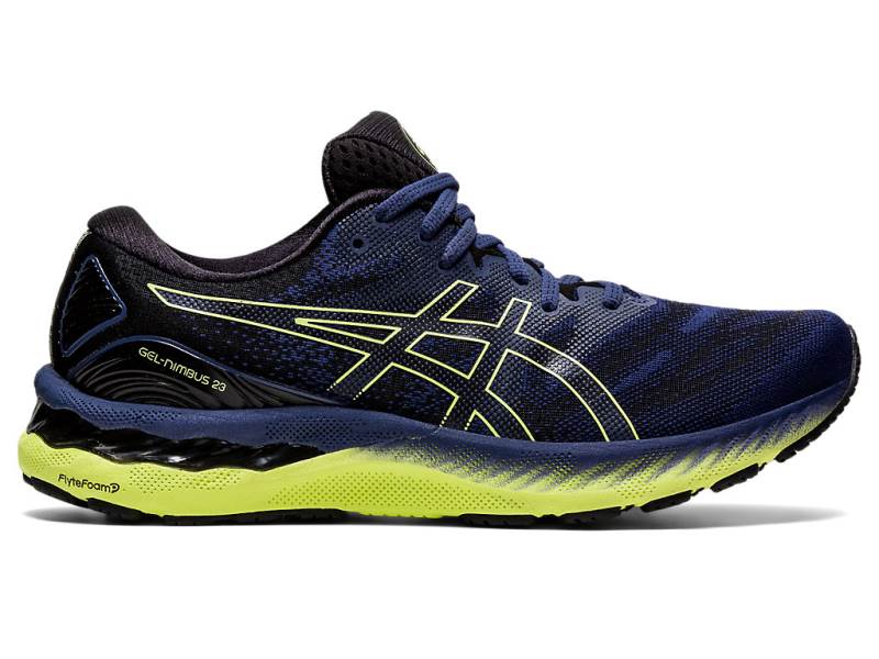 Pánské Běžecké Boty Asics GEL-NIMBUS 23 Tmavě Blankyt 90536YRTB